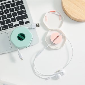 Multiple Data Cable Storage Box Mobile Phone Charging Cable Cable Winder