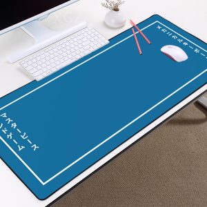 Cartoon Laptop Keyboard Mouse Desk Pad