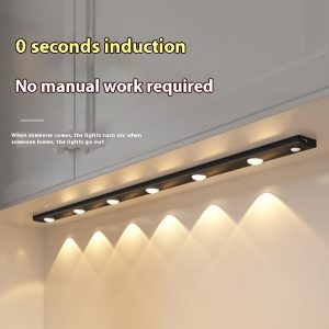 LED Wireless Self-adhesive Induction Charging Shoe Cabinet Cabinet Light Strip