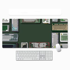 Large Office Computer Desk Pad Esports Game Keyboard