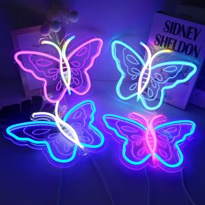 LED Neon Light Bedroom Home USB Ambience Light Internet Celebrity Bar…