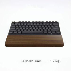 Mechanical Keyboard Wooden Hand Rest Wrist Support Wrist Pad