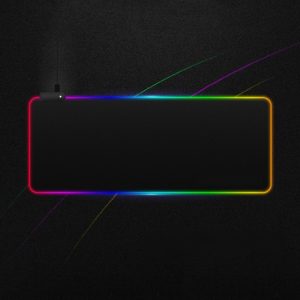 LED Luminous Mouse Pad RGB Large Table Mat Eat Chicken