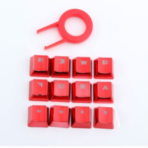Redragon 12 Tasti PBT Doppio Colpo di Iniezione Retroilluminato Metallic…