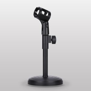Adjustable Desktop Microphone Stand With Mic Clip Perfect For Bass Drum…