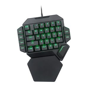 Eat Chicken One-handed Mechanical Keyboard Throne Left-handed Small…