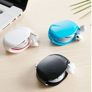 Earphone Winder Mobile Phone Data Cable Storage Box Portable Automatic…