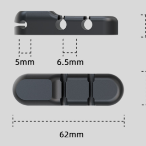 Fixed Self-Adhesive Desktop Cable Organizer