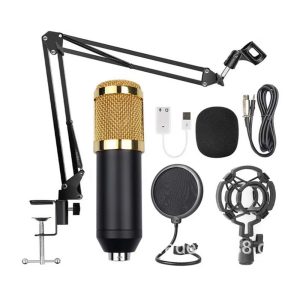 Bm-800 Network K Song Anchor Microphone Set USB Sound Card 35 Bracket…