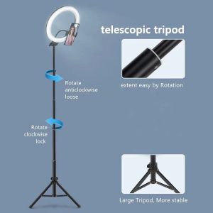 Apple, Video Light, Dimmable Light, Selfie LED Ring Light, USB Ring Light,…