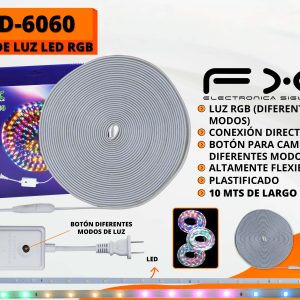 LED RGB Light Strip Multi-mode Button Switch 10m Self-pickup Only