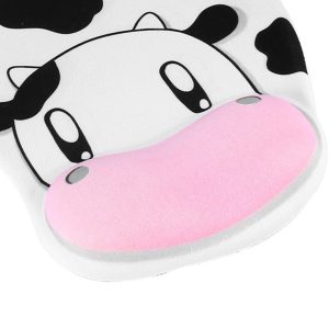 Super Soft Pad Hand Rest Cow Silicone Wrist Mouse Pad