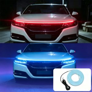 180cm 12V Car Waterproof Front Hood LED Daytime Running Decorative…