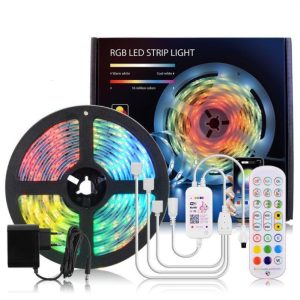 Wifi Light With 5050rgb12v 24 Key Remote Control Music Rhythm Voice Smart…