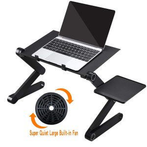 Laptop-Table-Stand Desk Mouse-Pad Notebook Folding Ergonomic-Design…