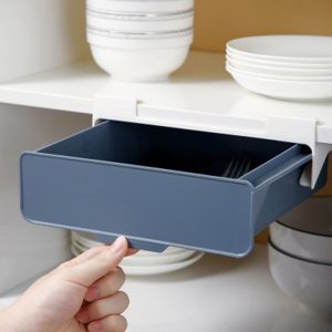 Kitchen Cabinet Divider Shelf Drawer Organizer Utensil Holder Under Desk…