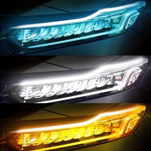 Ultra-thin Light Guide Strip Two-color LED Flowing Water Automobile…