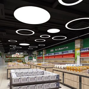 Industrial Wind LED Ring Light Household