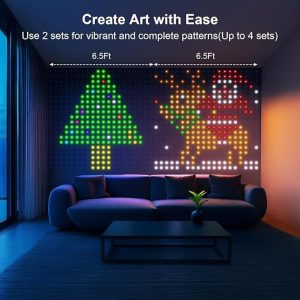 Curtain Light String LED Colorful Changing Light Strip Energy-saving And…