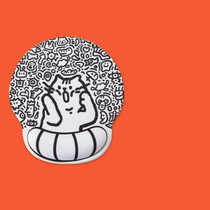 Stylish Doodle Mouse Office Desk Pad