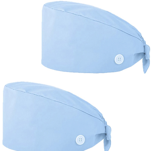 Protective Hat – Solid Color Light Blue 2pcs