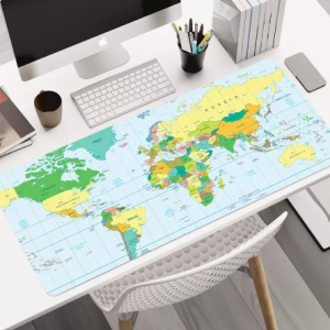 Super Large World Map Creative Mouse Pad