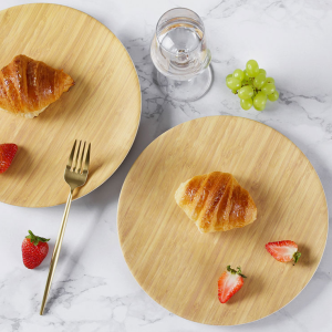 Creative Wooden Meal Tray Tray Tea Tray Saucer