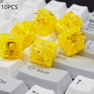 Semi-transparent Shaft Mechanical Keyboard Switch