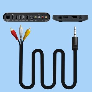 TV Set-top Box Cable Speakers One Minute Three Audio Cable Lotus Head…