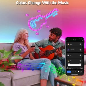 Neon Light Suit Rgb10 M Graffiti Wifi Bluetooth Colorful Silicone Light Strip