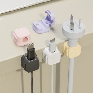 Home Network Cable Management Clip Power Strip Wire Organizer