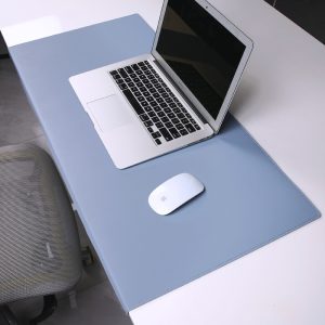 Extra-large Desk Mat With Folded Edges Elbow-rest Keyboard Pad