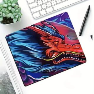 Chinese Waking Lion Style Diatomite Mouse Pad, Personal Use Gaming Chicken…