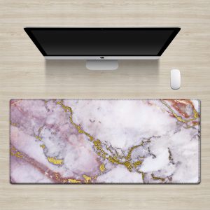Marbled Anti-Slip Gaming Mouse Pad
