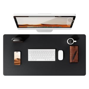 Leather Oversized Computer Office Keyboard Desk Mouse Pad