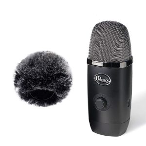 Upgraded Snow Microphone Plush Windshield