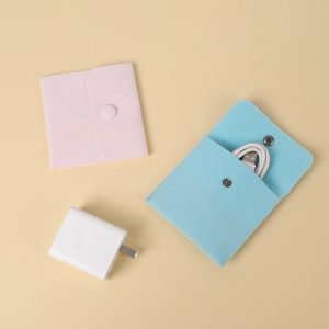 Velvet Cable Organizer For Charging Cables