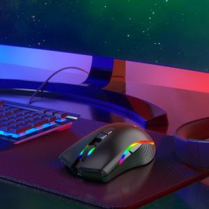 Wireless Gaming TYPE-C Charging Interface RGB Dazzling Light Bluetooth…
