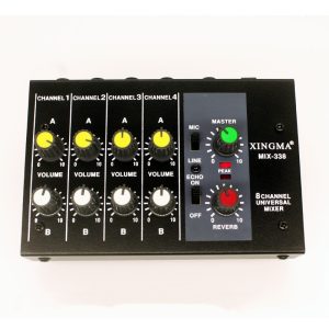 Microphone Audio Connection Splitter Multiple Mixing