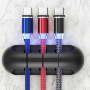 Self-adhesive Power Cord Fixed Clip Data Cable Card Silicone Desktop Cable…