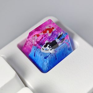 Mechanical Keyboard Cross-axis Keycaps Personalized Custom
