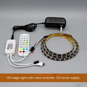 Programmable LED Atmosphere Rhythm Voice-controlled Dynamic Light Strip
