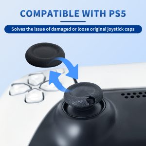 Replacement Joystick Caps For PS4 And PS5 Game Controllers