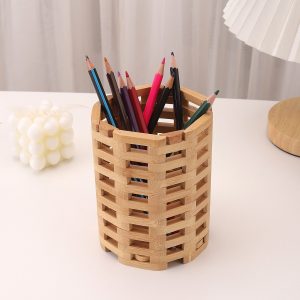 Bamboo Simple Chopsticks Holder Pen Holder Storage