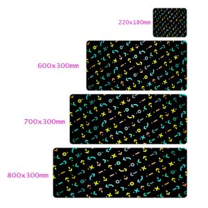 Black And White Gaming Mouse Pad 800×300 Lengthened