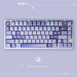 Original-Height PBT Mechanical Keyboard Keycaps For Magical Experiments