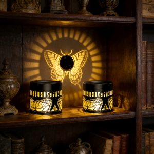 Ironwork Hollow Butterfly Projection Ambient Light