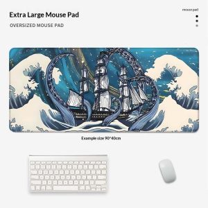Thickened Large-sized Lock-stitched Non-slip Mouse Pad