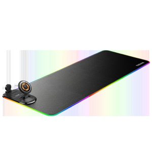 15W 3-in-1 Wireless Charging Mouse Pad For Desk