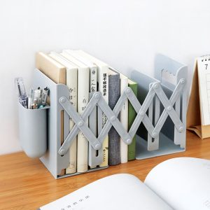 Retractable Bookends For Shelves Book Support Stand Adjustable Bookshelf…